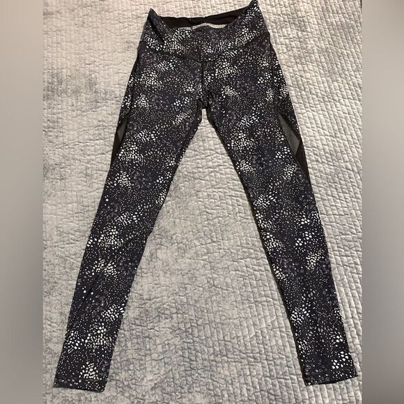 VICTORIA'S SECRET SPORT KNOCKOUT TIGHTS PANTS Sz S Women Grey & Black Le… - Picture 10 of 14